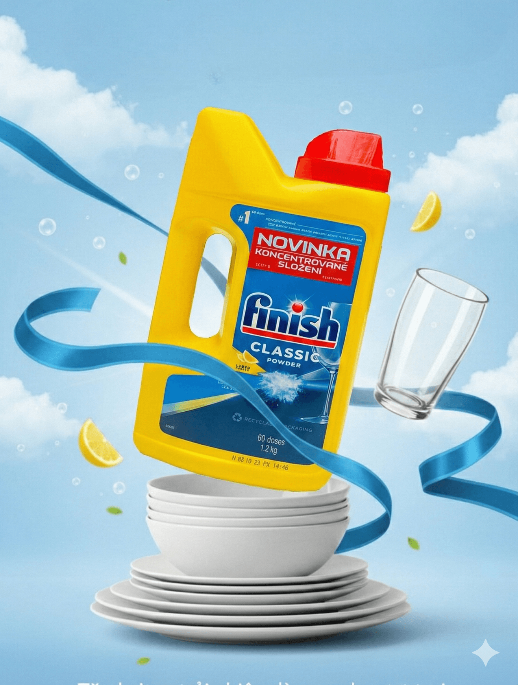 Muối rửa bát Finish